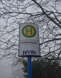 Straßenschild Schleinitzstraße